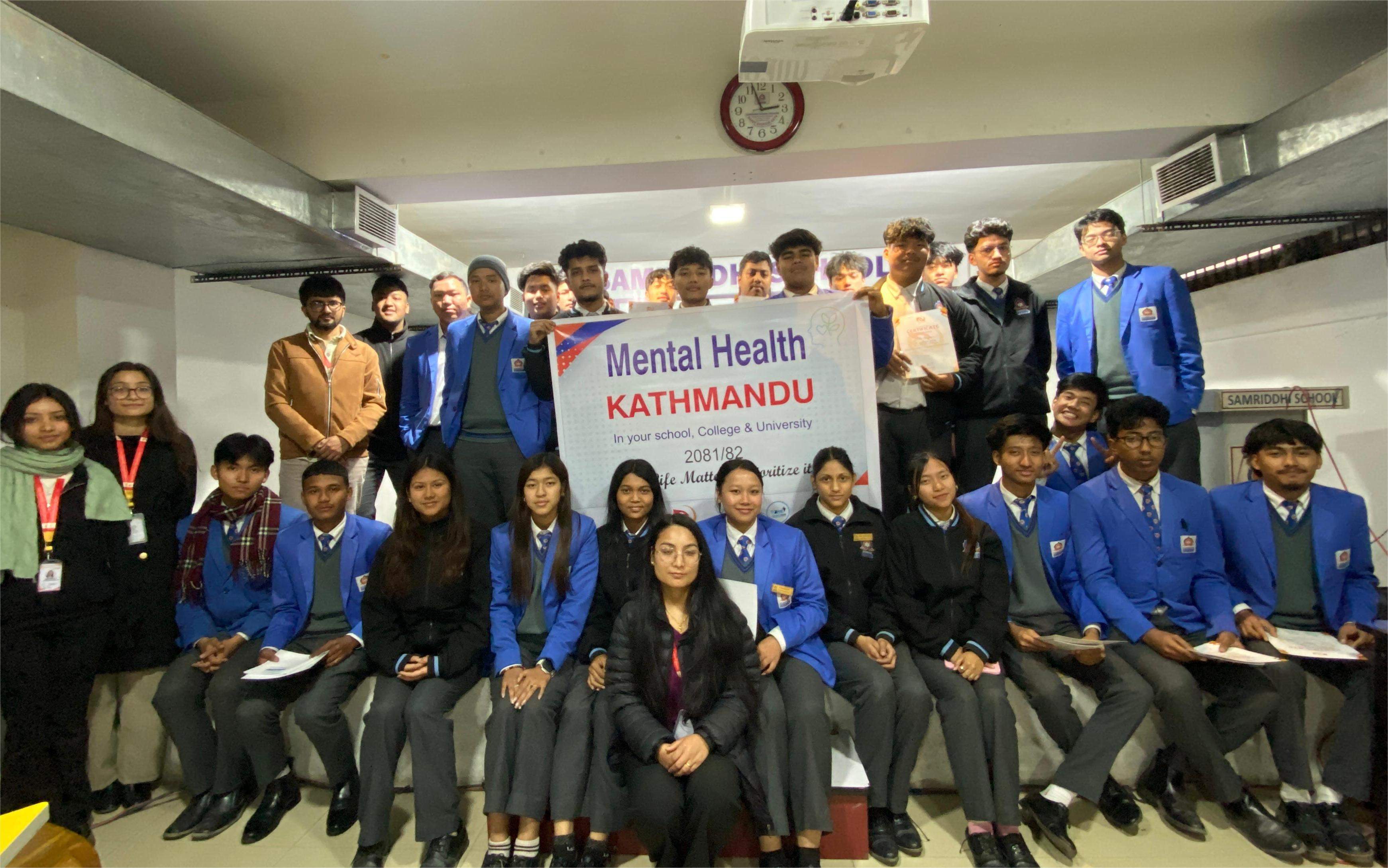 Mental Well-being & Stress Management Program: Samriddhi School